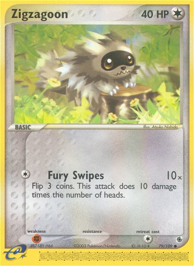 Zigzagoon (79 109) [EX: Ruby & Sapphire] Online