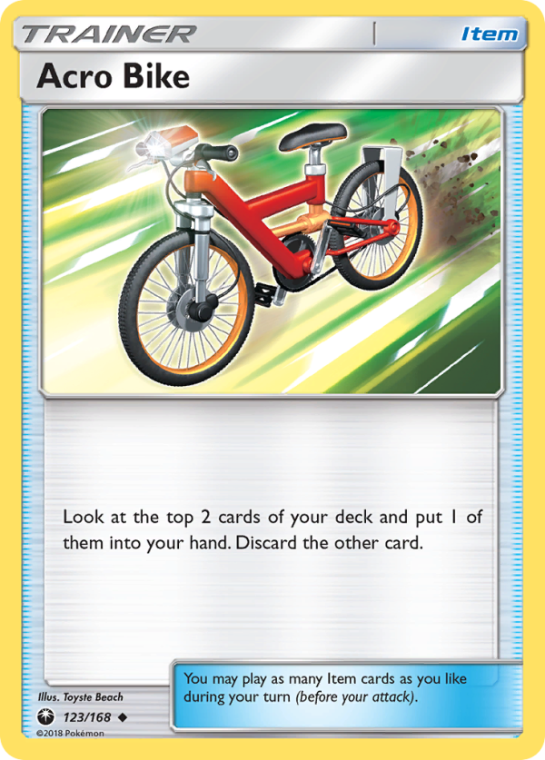 Acro Bike (123 168) [Sun & Moon: Celestial Storm] Cheap