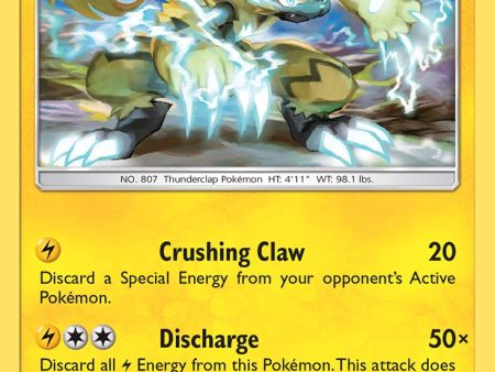 Zeraora (60 214) (Cracked Ice Holo) (Theme Deck Exclusive) [Sun & Moon: Unbroken Bonds] For Sale