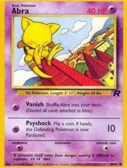 Abra (49 82) [Team Rocket Unlimited] Online Sale