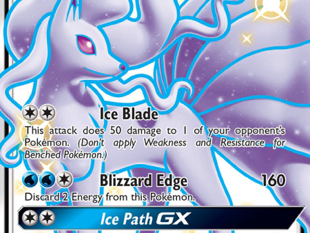 Alolan Ninetales GX (SV53 SV94) [Sun & Moon: Hidden Fates - Shiny Vault] Online Hot Sale