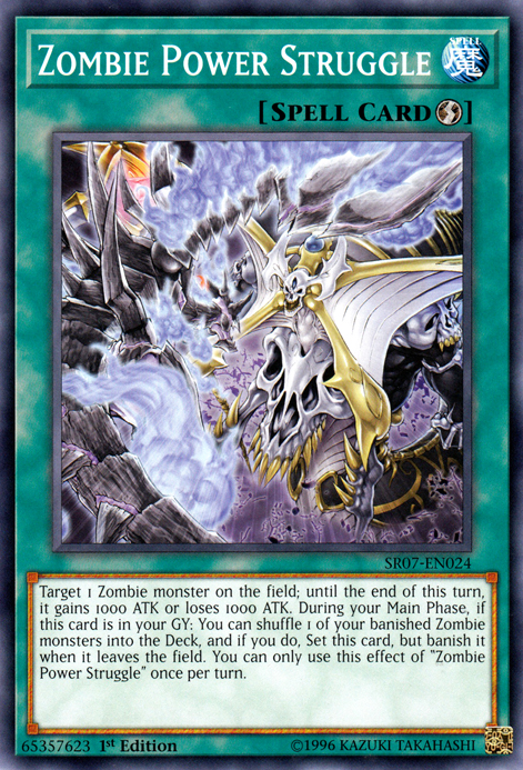 Zombie Power Struggle [SR07-EN024] Common Hot on Sale