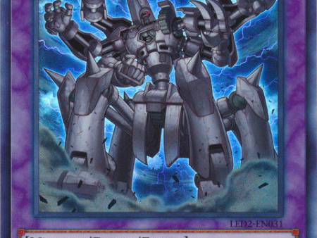 Ancient Gear Megaton Golem [LED2-EN031] Super Rare Online now