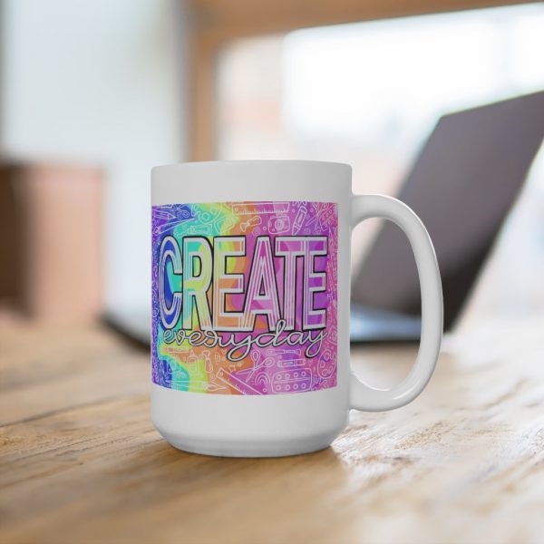 Create Everyday: Mug 15oz Sale