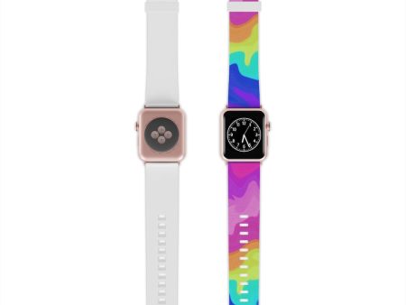 Melted Rainbow: Watch Band for Apple Watch on Sale