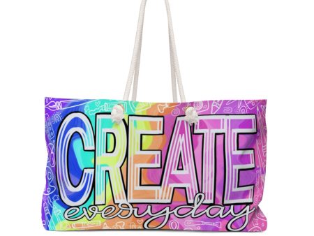 Create Everyday: Weekender Bag Online Hot Sale