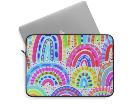 Painted Rainbow: Laptop Sleeve Online Hot Sale