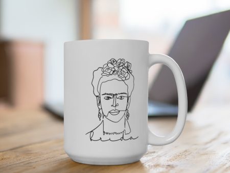 FRIDA Mug 15oz Online Hot Sale