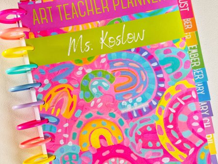 Art Teacher Planner Online Hot Sale