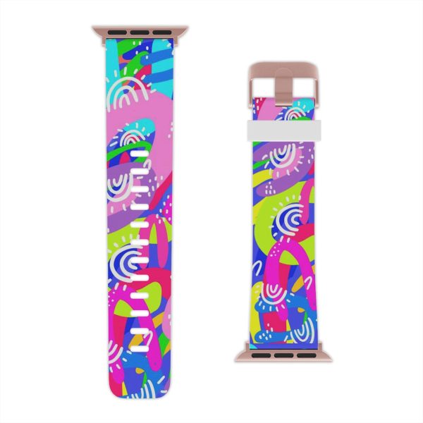 Fun Abstract Watch Band for Apple Watch Online now