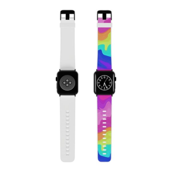 Melted Rainbow: Watch Band for Apple Watch on Sale